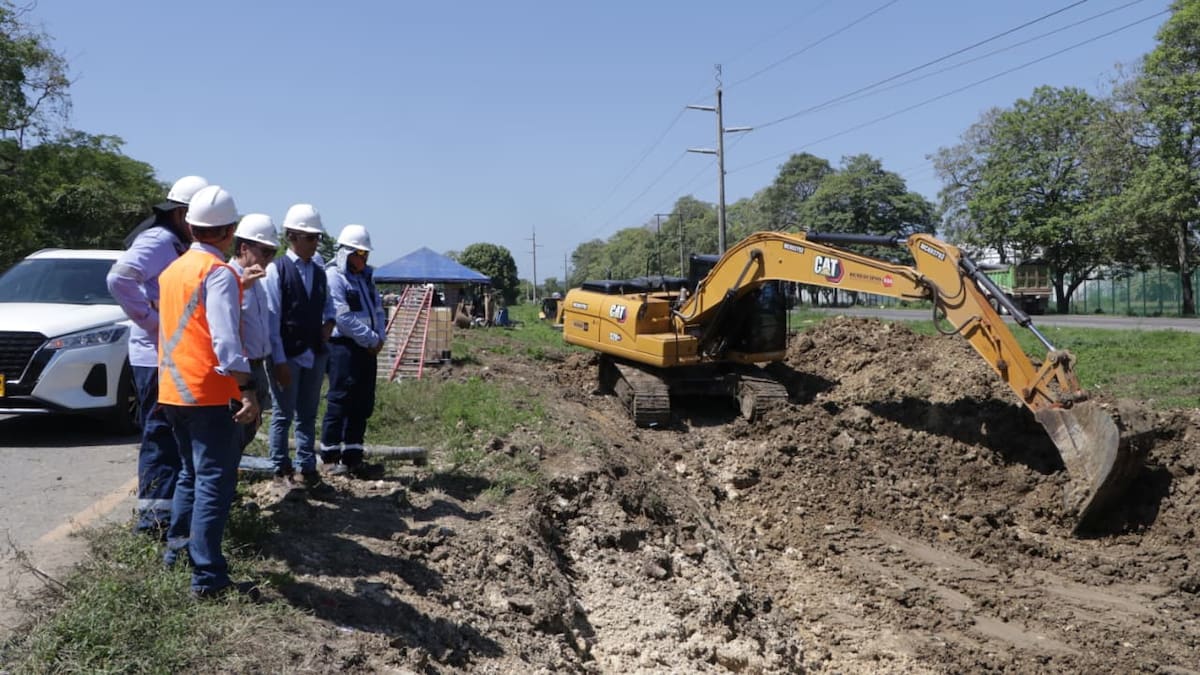 30% de Cartagena sin agua potable por avería en tubería de conducción