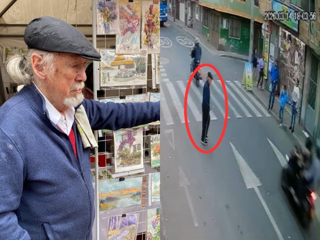 Luis Ramírez Barrera, maestro de acuarelas de 90 años.