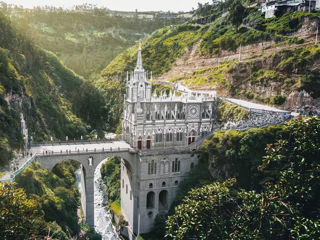 Santuario de Nuestra Señora del Rosario de Las Lajas (Foto vía Getty Images)
