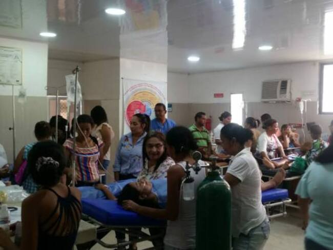 Doce menores de edad intoxicados por inhalación de gases en Bolívar