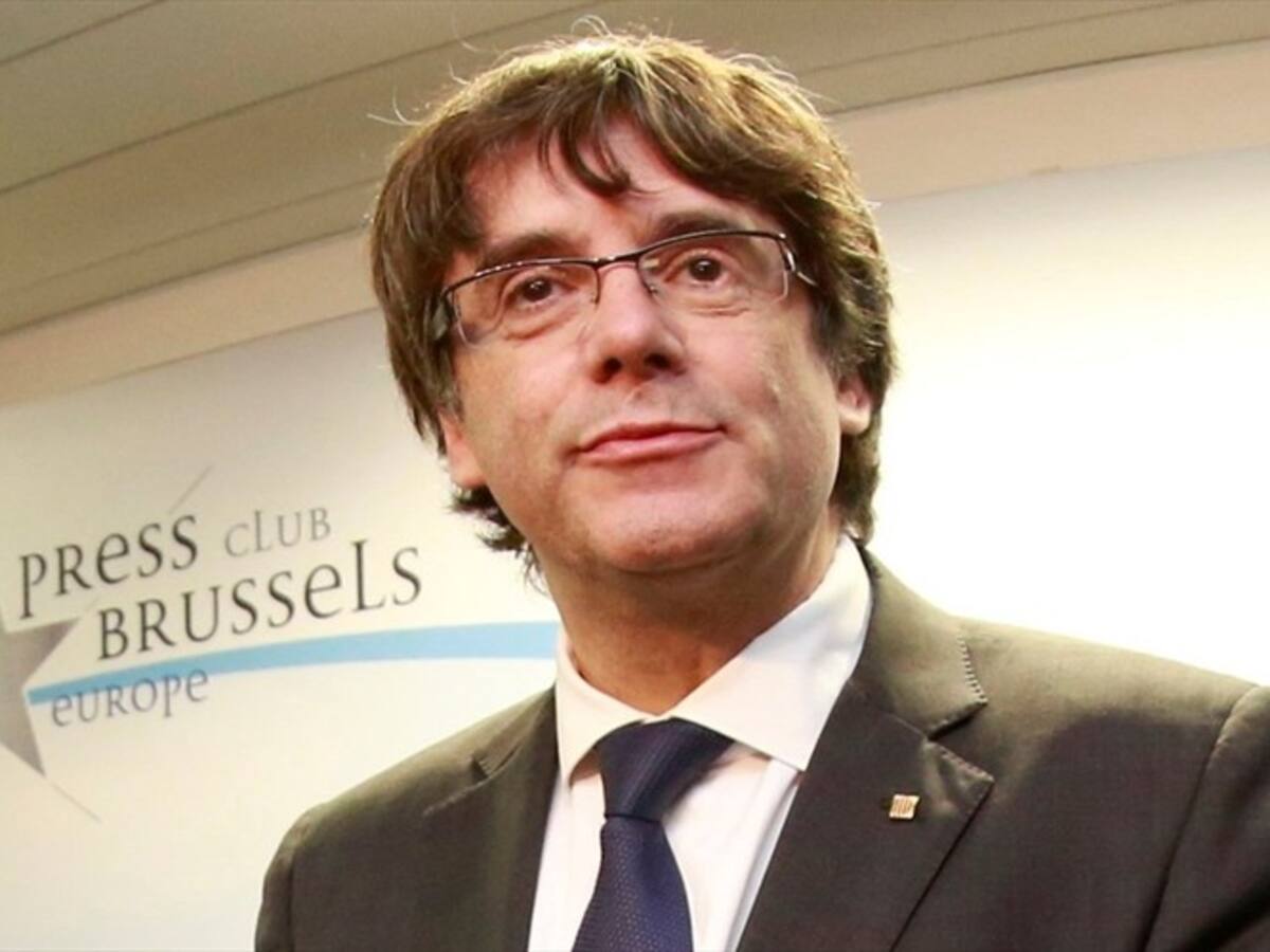No estoy aquí para pedir asilo político: Puigdemont desde Bruselas