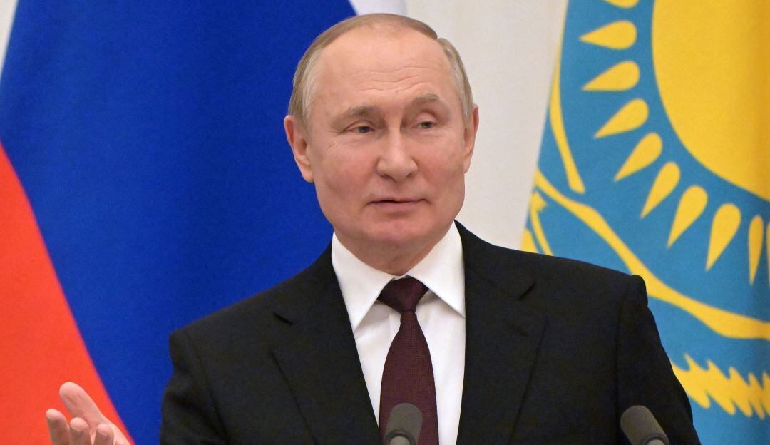 El mandatario ruso Vladimir Putin