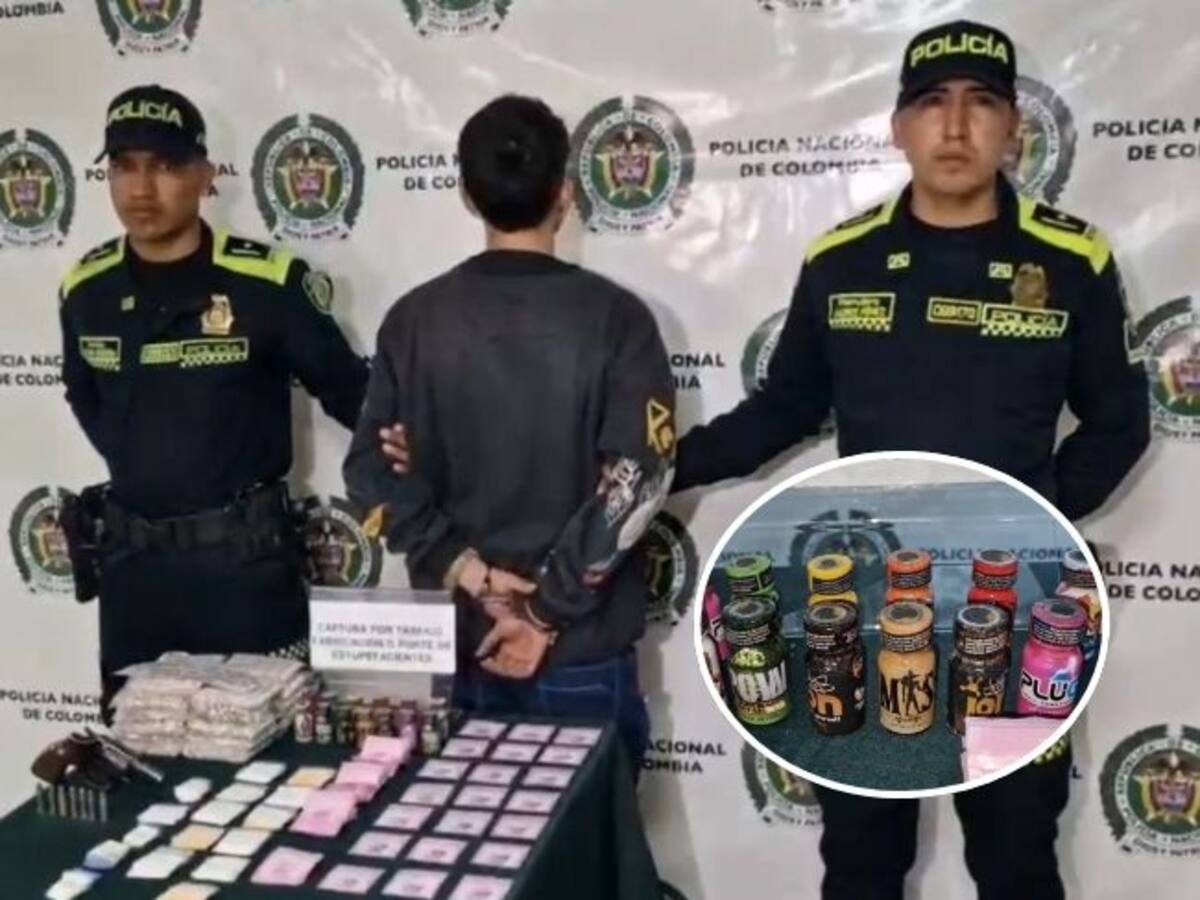 Autoridades capturaron al “Zar del Popper y Tusi” al sur de Bogotá