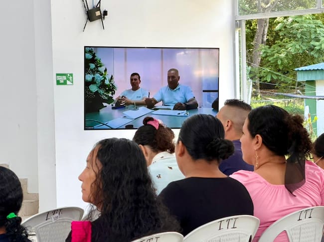 Audiencia territorial de medidas de satisfacción para víctimas de El Carmen, Norte de Santander. / Foto: JEP.