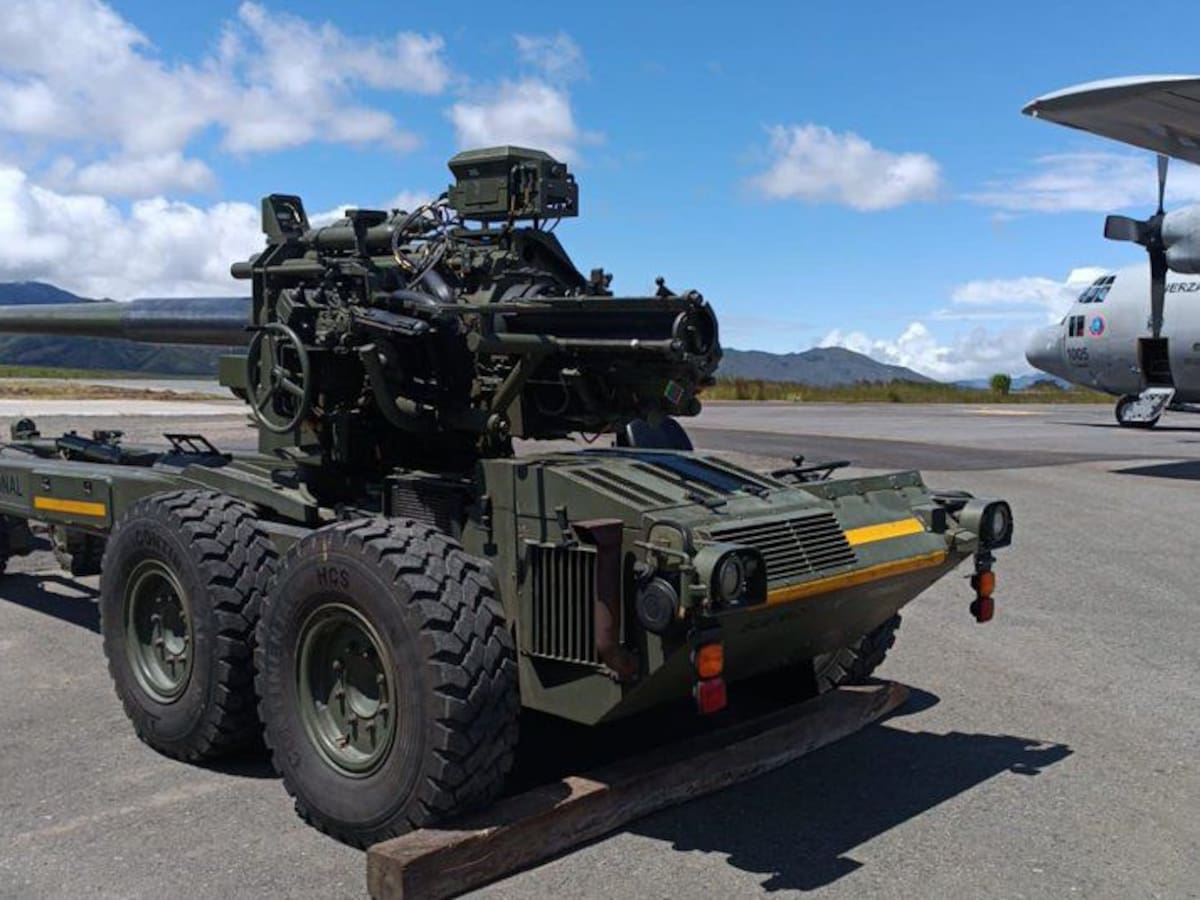 Ejército refuerza con artillería las operaciones de seguridad en Nariño