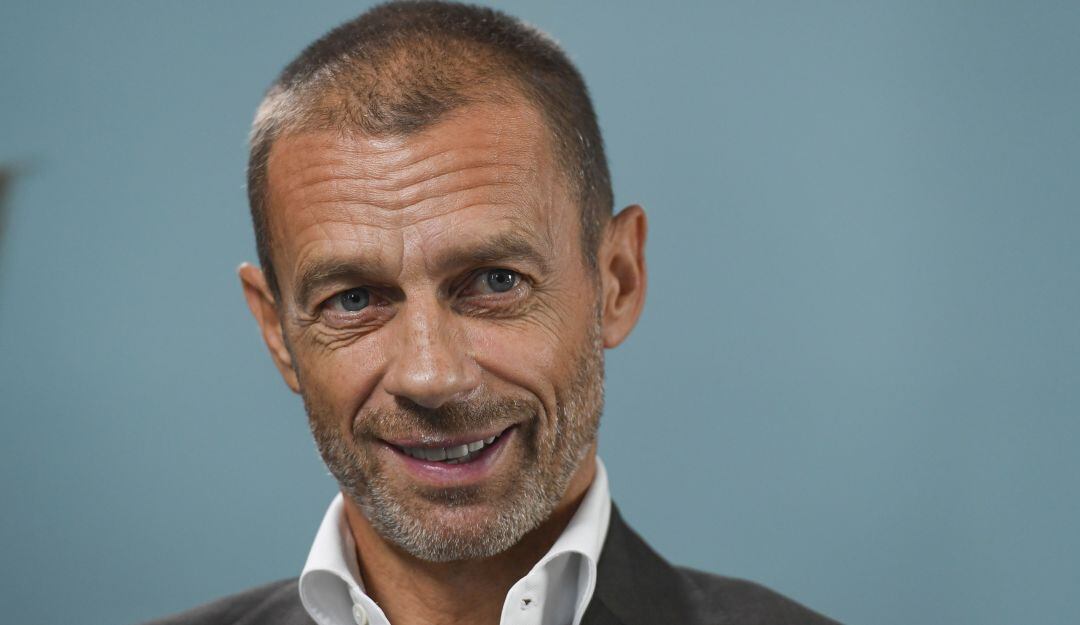Aleksander Ceferin, presidente de la UEFA.