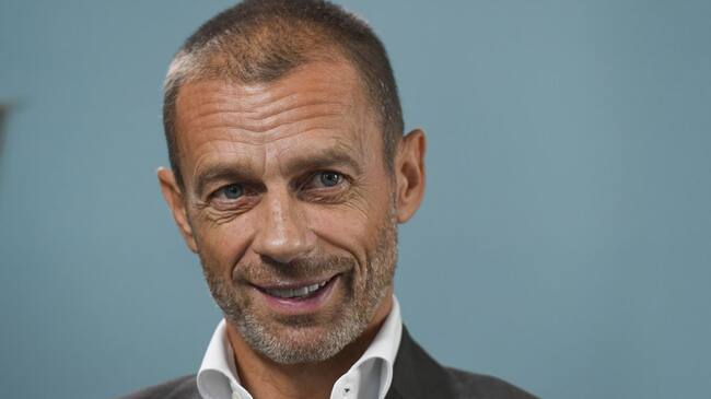 Aleksander Ceferin, presidente de la UEFA.