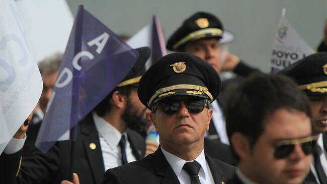 La CUT pidió el pronunciamiento por parte de la OIT, luego que la Aeronáutica Civil aceptara que Avianca contrate a pilotos extranjeros. Foto: Colprensa