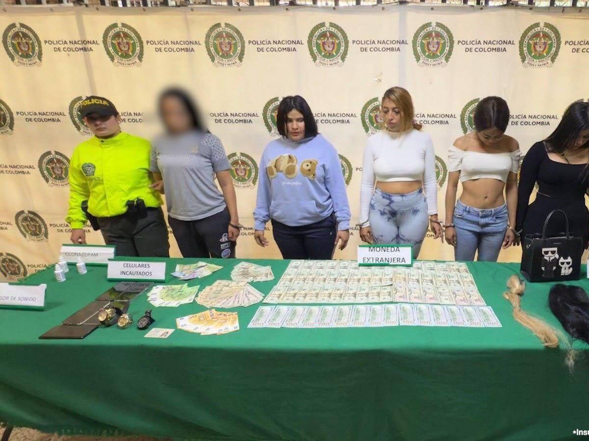 Capturaron a “Las Barbies” por seducir, drogar y robar a extranjeros en Medellín