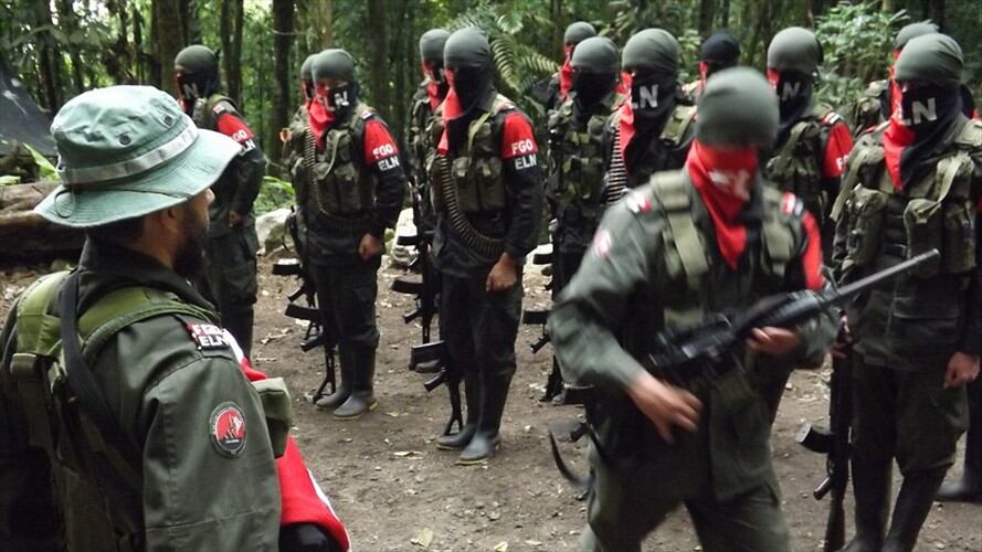 Guerrilla del Eln. Foto: Colprensa