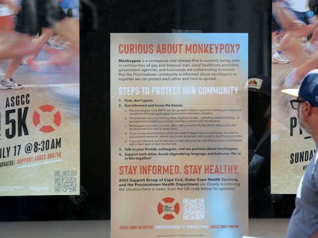  EE.UU. declaró emergencia de salud pública por el brote de viruela del mono en el país. Foto: Getty