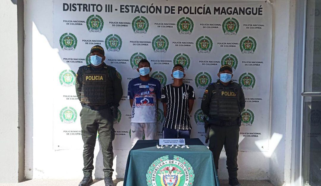 La detención de estos individuos se dio en el Parque Las Américas