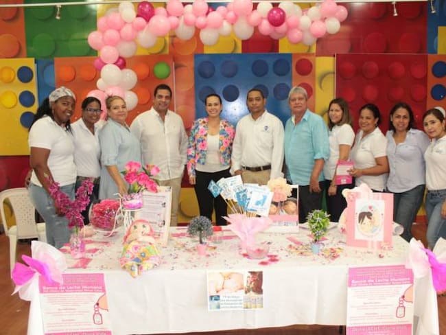 Se celebró el Día Mundial de la Donación de Leche Humana en Cartagena