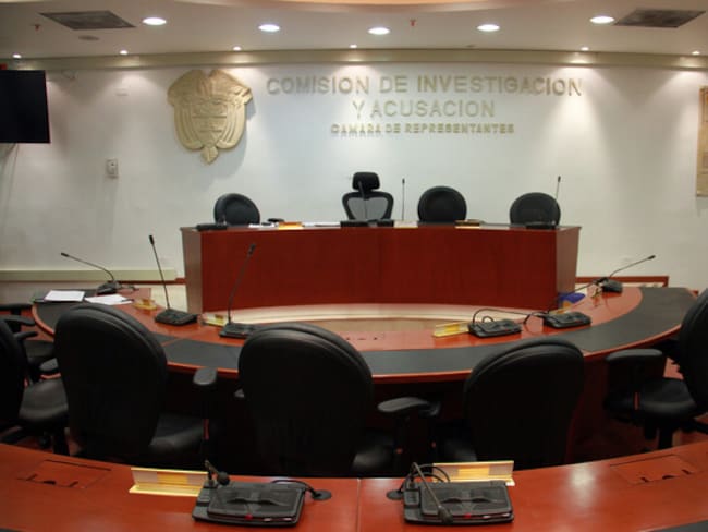Sala de la Comisión de Investigación y Acusación de la Cámara de Representantes. Foto archivo:Germán Enciso/Colprensa