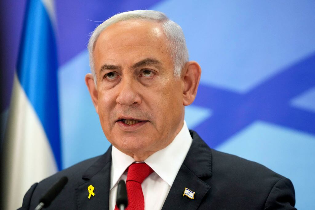 Benjamin Netanyahu. I Foto: MAYA ALLERUZZO/POOL/AFP via Getty Images.