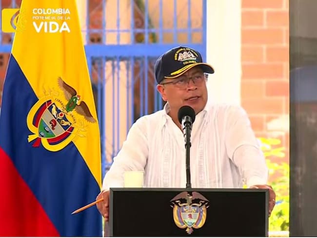 Gustavo Petro, presidente de Colombia- foto presidencia