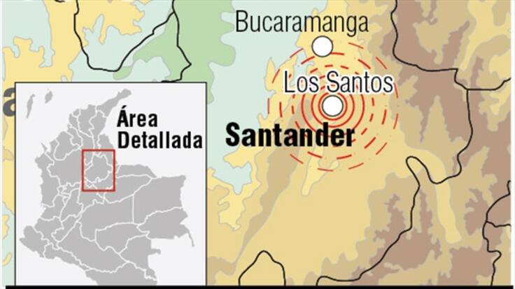 Temblor en Colombia dejó daños menores: Gestión de Riesgo