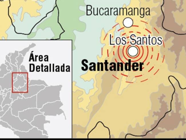 Temblor en Colombia dejó daños menores: Gestión de Riesgo