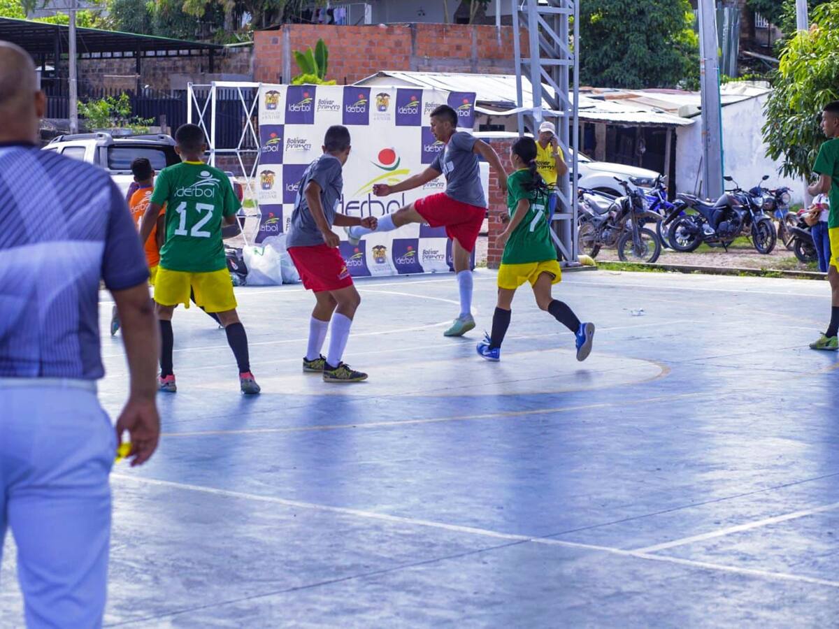 Iniciaron los Juegos Deportivos del sur del departamento de Bolívar