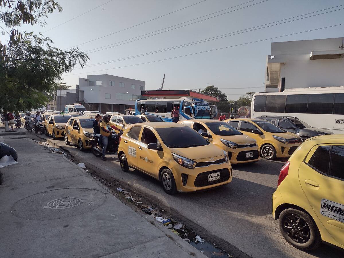 Este lunes 5 de mayo cambia rotación de pico y placa para taxis en Cartagena