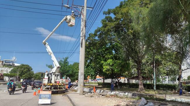 Trabajos de mejora de Afinia en Cartagena