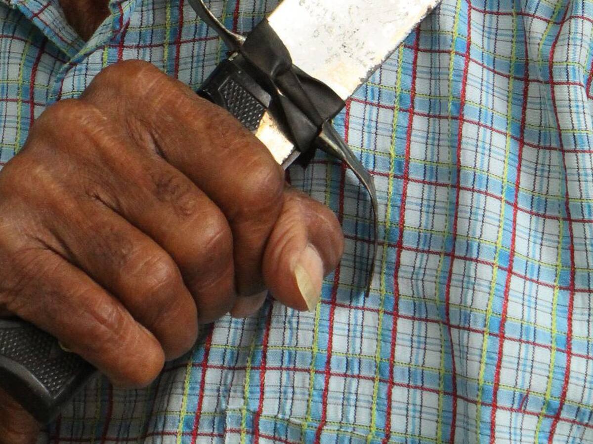 A machete hieren a hombre dentro de su casa en Cartagena