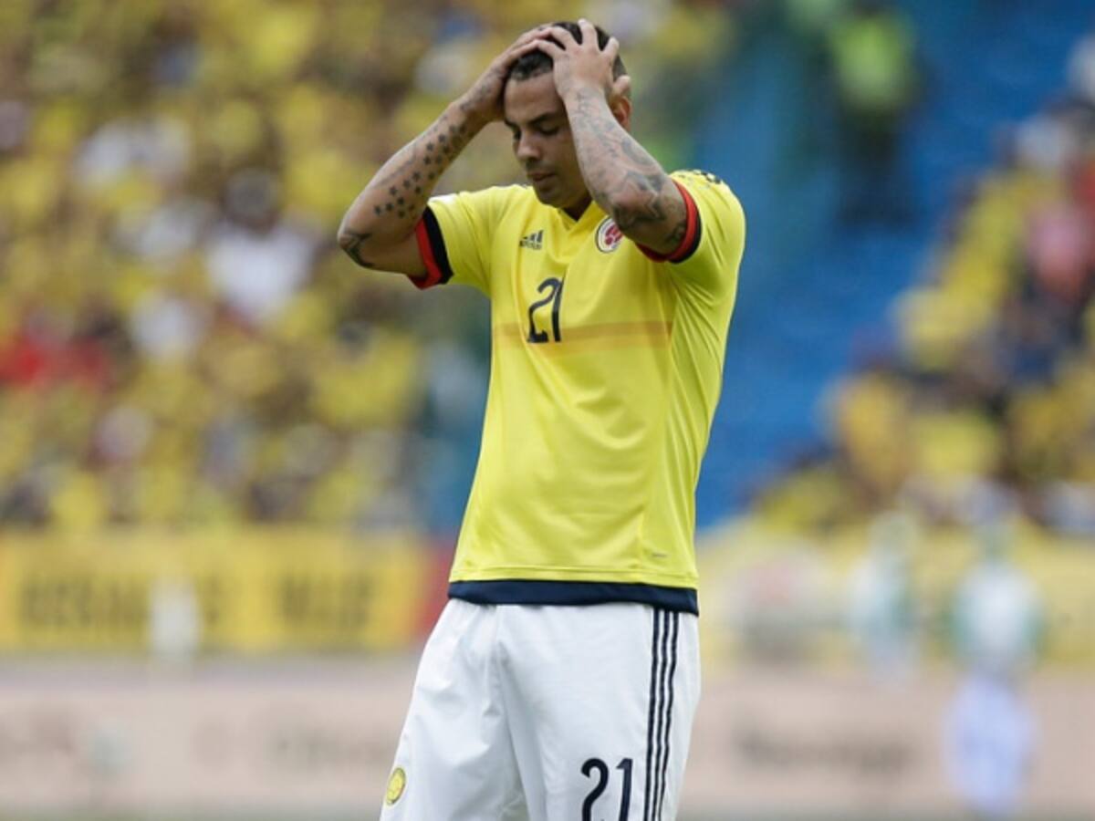 Edwin Cardona, sancionado cinco fechas por la FIFA por gesto ante Corea del Sur