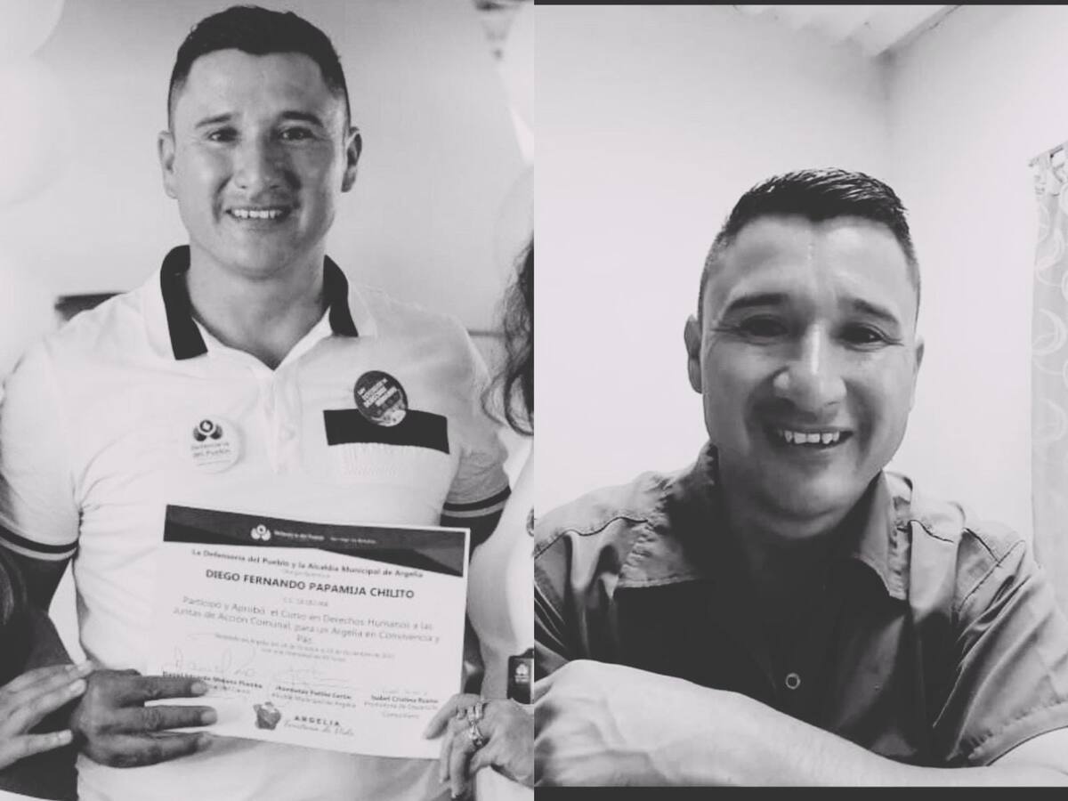 Reconocido líder social fue asesinado en el sur del Cauca