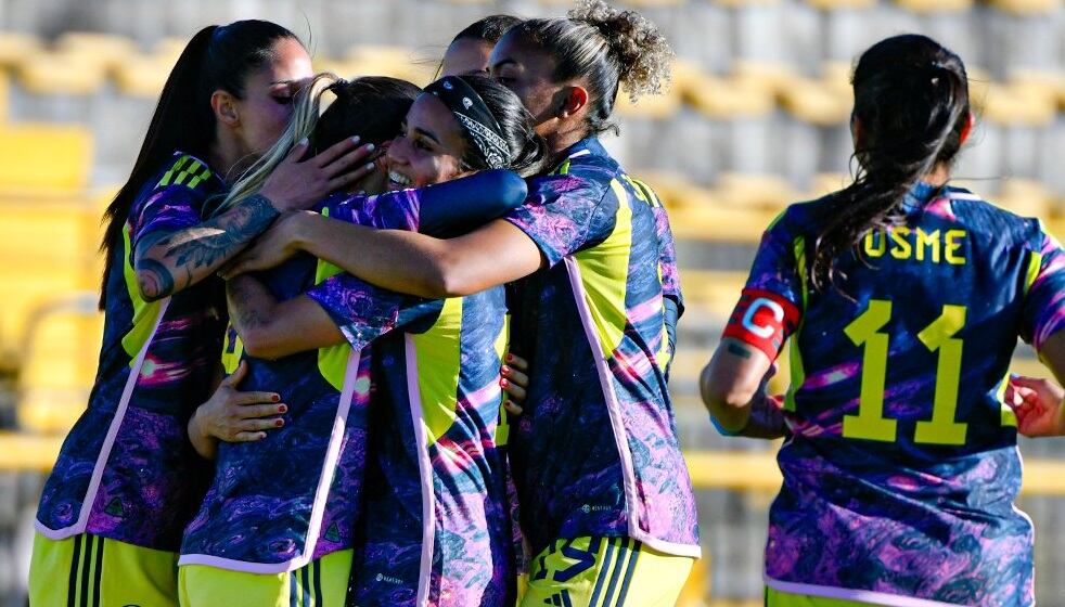 Selección Colombia femenina derrotó 1-0 a Nueva Zelanda en 'Techo'. Foto: Twitter Selección Colombia.