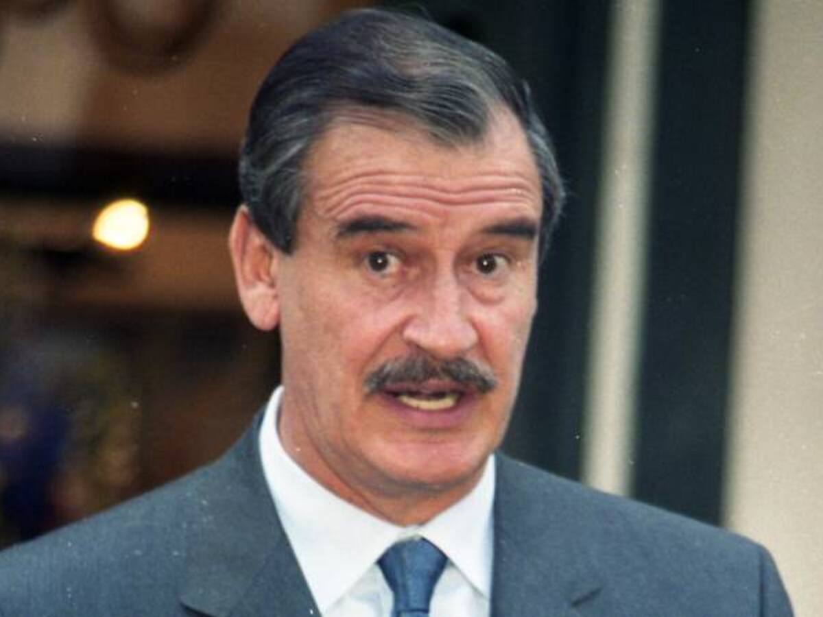 Maduro no tiene un gramo de cerebro: Vicente Fox
