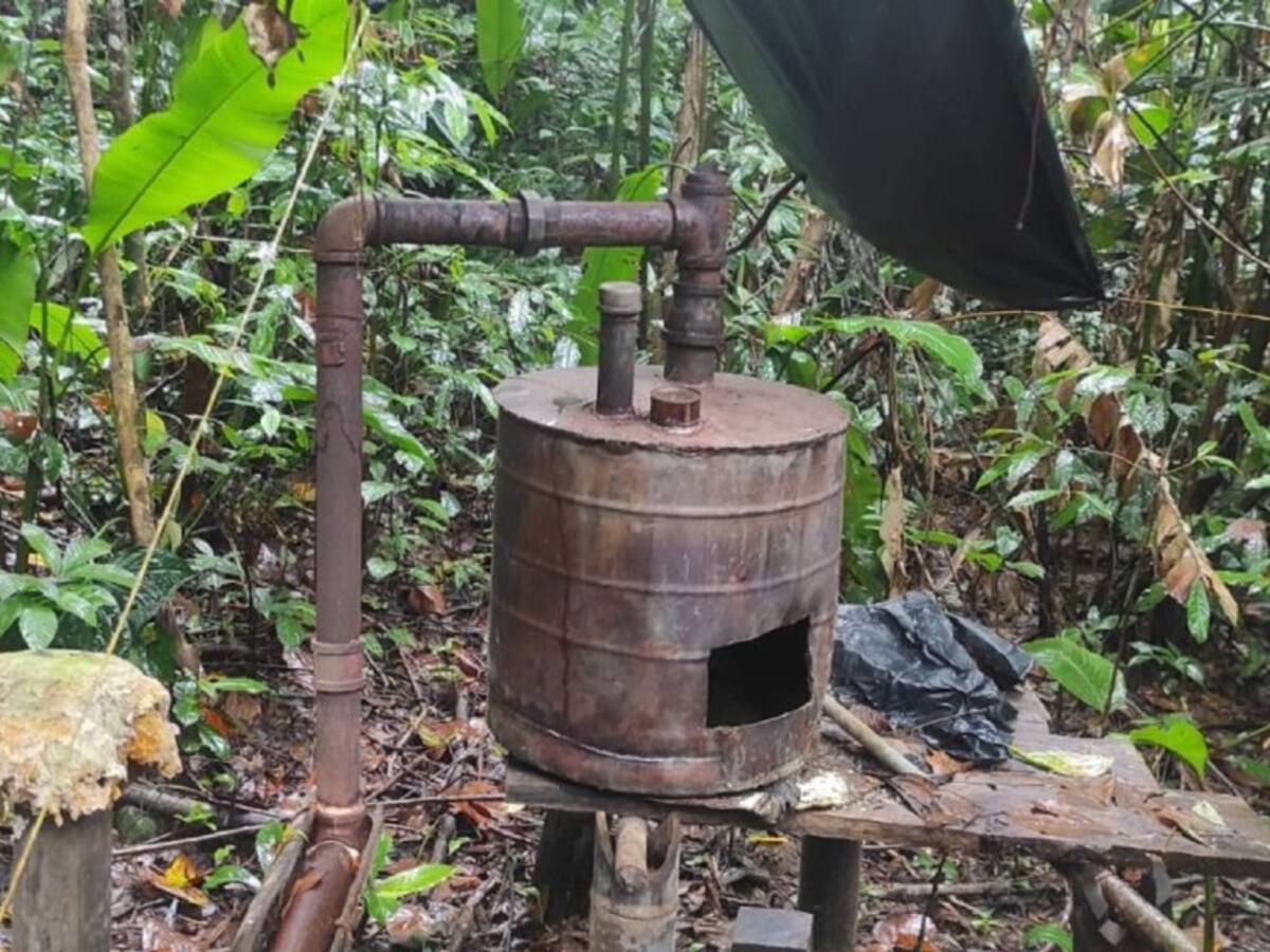 Ubican depósito ilegal para procesamiento de estupefacientes en el Putumayo