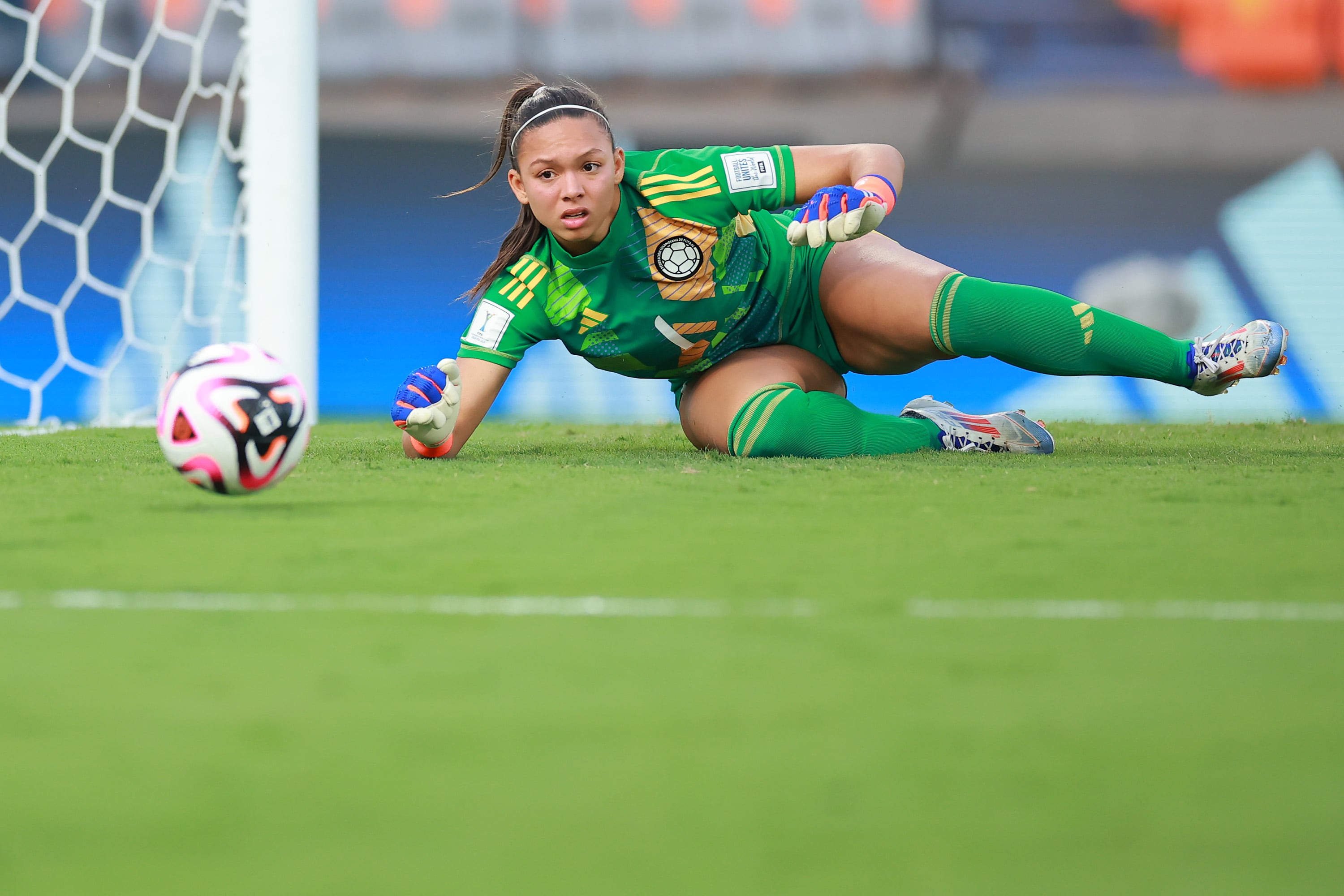 Luisa Aguedelo en el Mundial Femenino Sub-20 - Getty Images