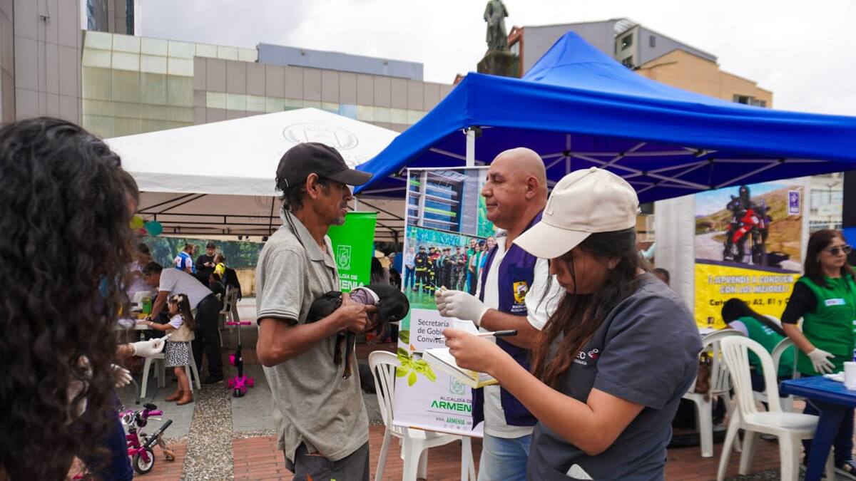 Luis Fernando Linares director de la asociación de venezolanos en el Quindío