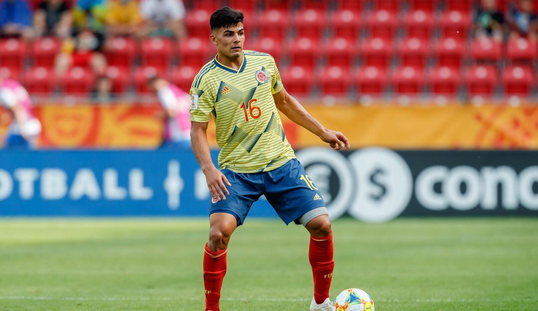 Brayan Vera en el Mundial Sub-20