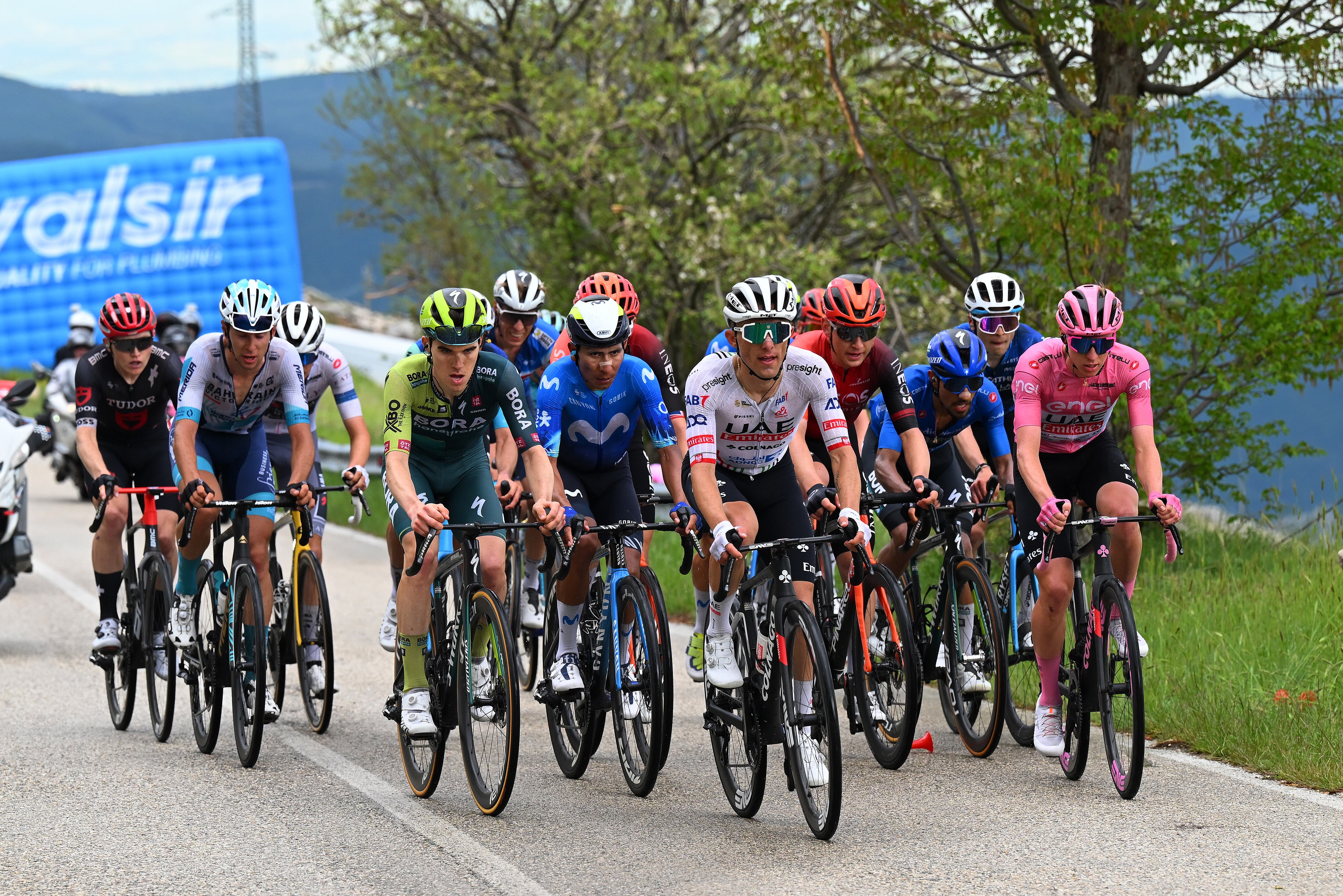 El lote principal en el Giro de Italia. (Photo by Tim de Waele/Getty Images)