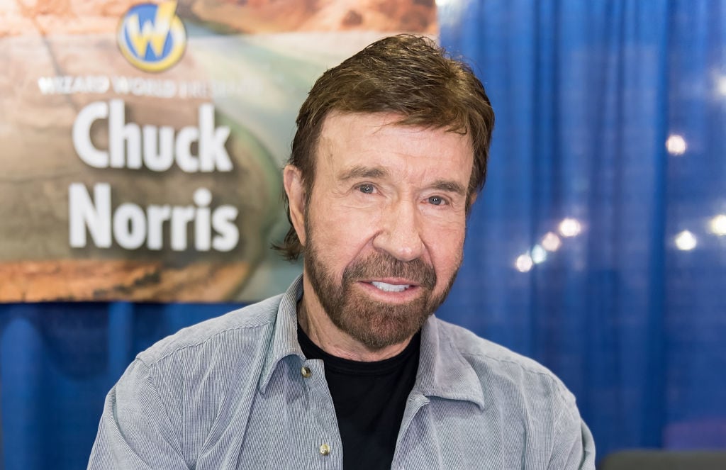 PHILADELPHIA, PA - JUNE 03:  Martial artist/actor Chuck Norris make his Wizard World Comic Con debut during Wizard World Comic Con Philadelphia 2017 - Day 3 at Pennsylvania Convention Center on June 3, 2017 in Philadelphia, Pennsylvania.  (Photo by Gilbert Carrasquillo/Getty Images)