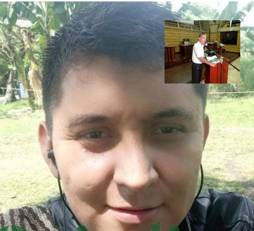 Hijastro de Alejandro Rodríguez asesinado en Armenia, Foto: Cortesía Alcaldía de Armenia, Archivo particular