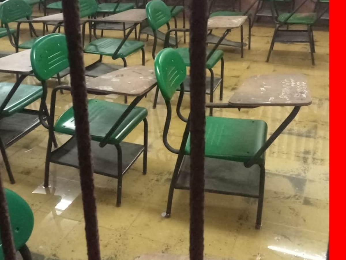Las inundaciones en El Bagre tienen más de mil estudiantes sin clase