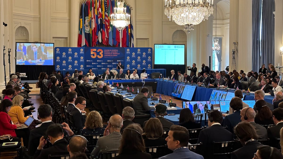 “Falta mucho para que países hagan realidad los beneficios de la democracia”: Almagro