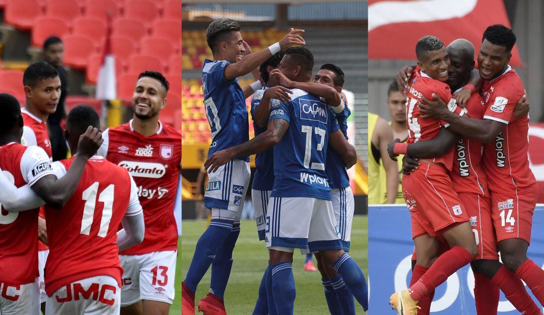 Dimayor programó los partidos aplazados de Santa Fe, Millonarios FC, América de Cali.