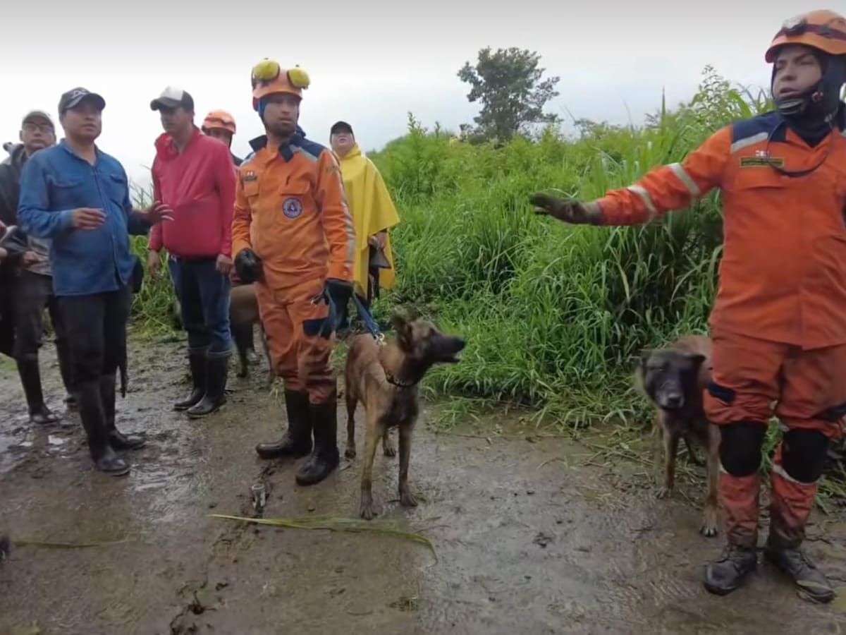Se agota el tiempo para hallar con vida a 4 sepultados por deslizamiento en Labranzagrande