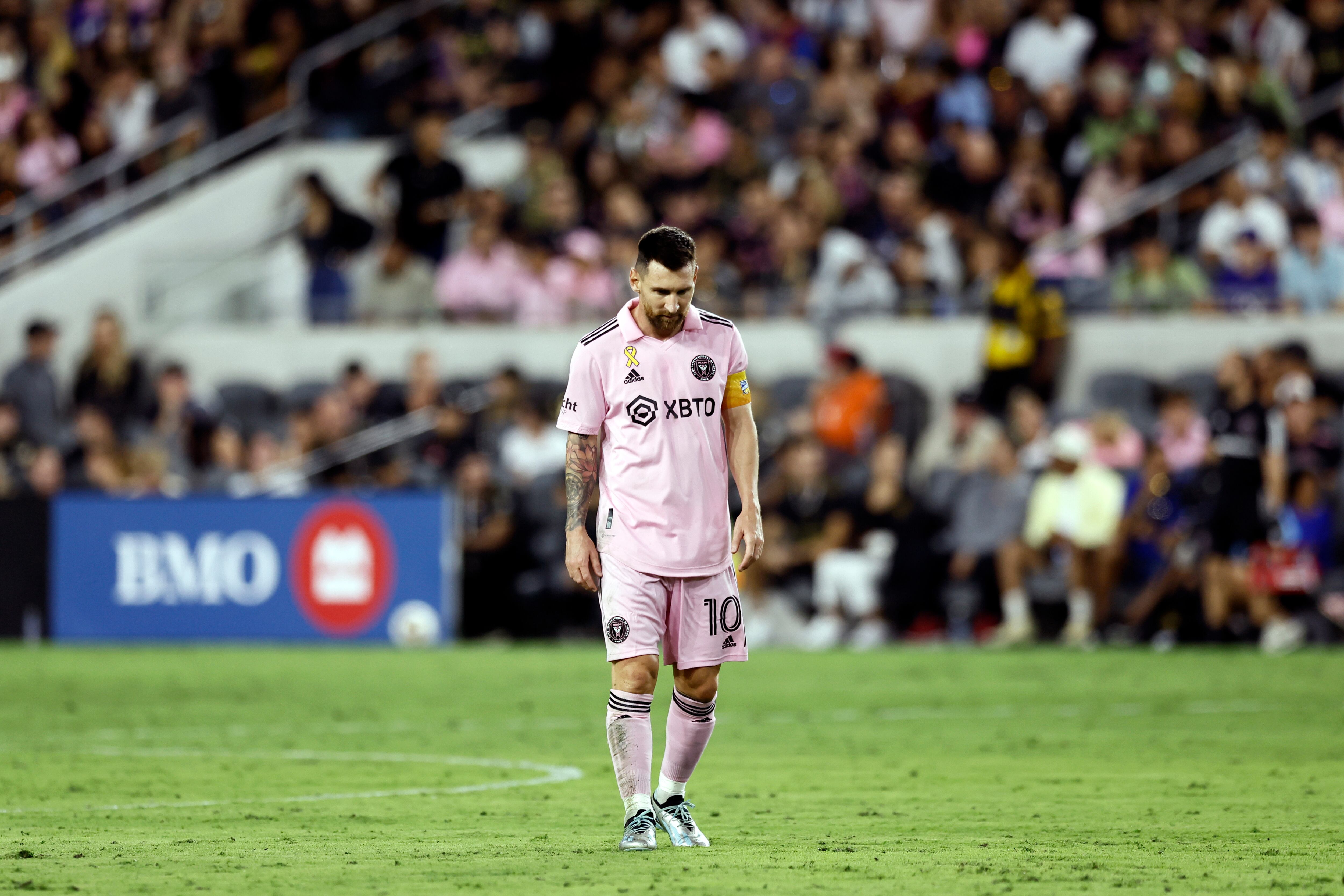 Lionel Messi. líder y capitán del Inter Miami FC. EFE/EPA/ETIENNE LAURENT