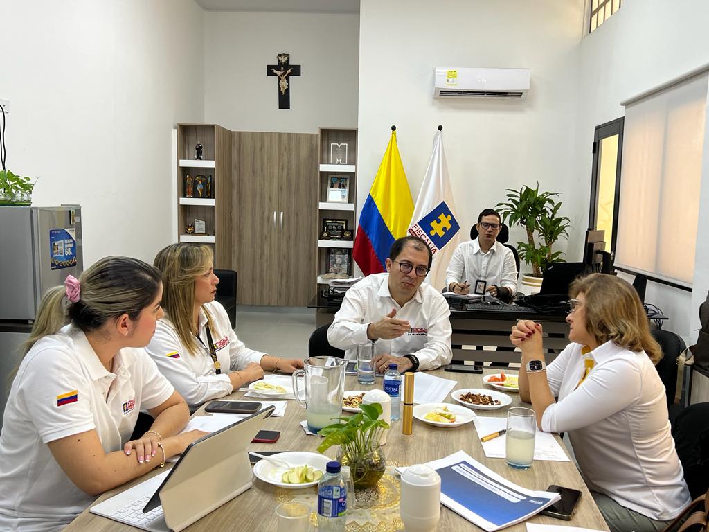 El Fiscalía Francisco Barbosa en su reciente visita a Montería.