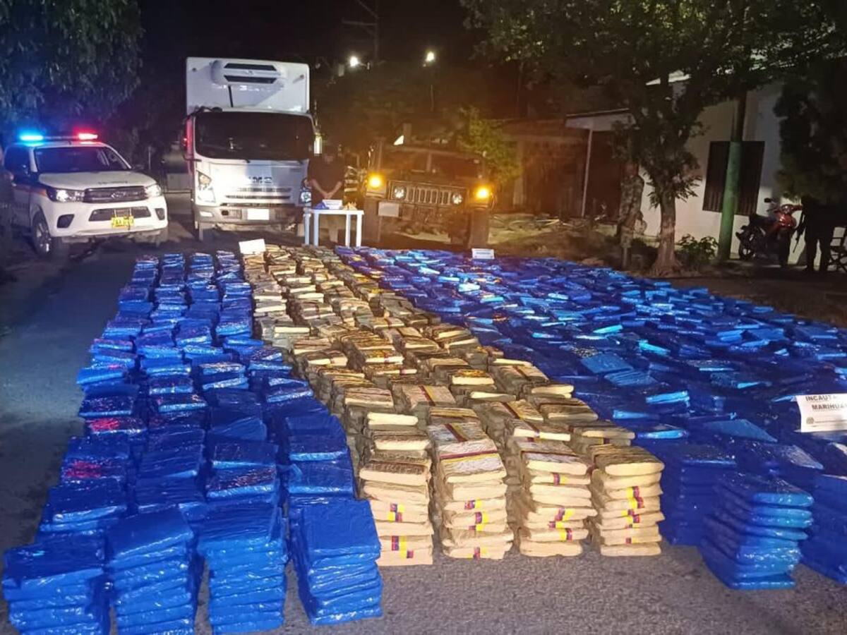 Ejército frustra millonario envío de marihuana, el mayor decomiso en los últimos 10 años