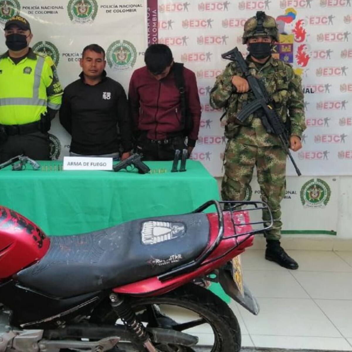 En la Plata Huila, capturados por porte ilegal de armas de fuego