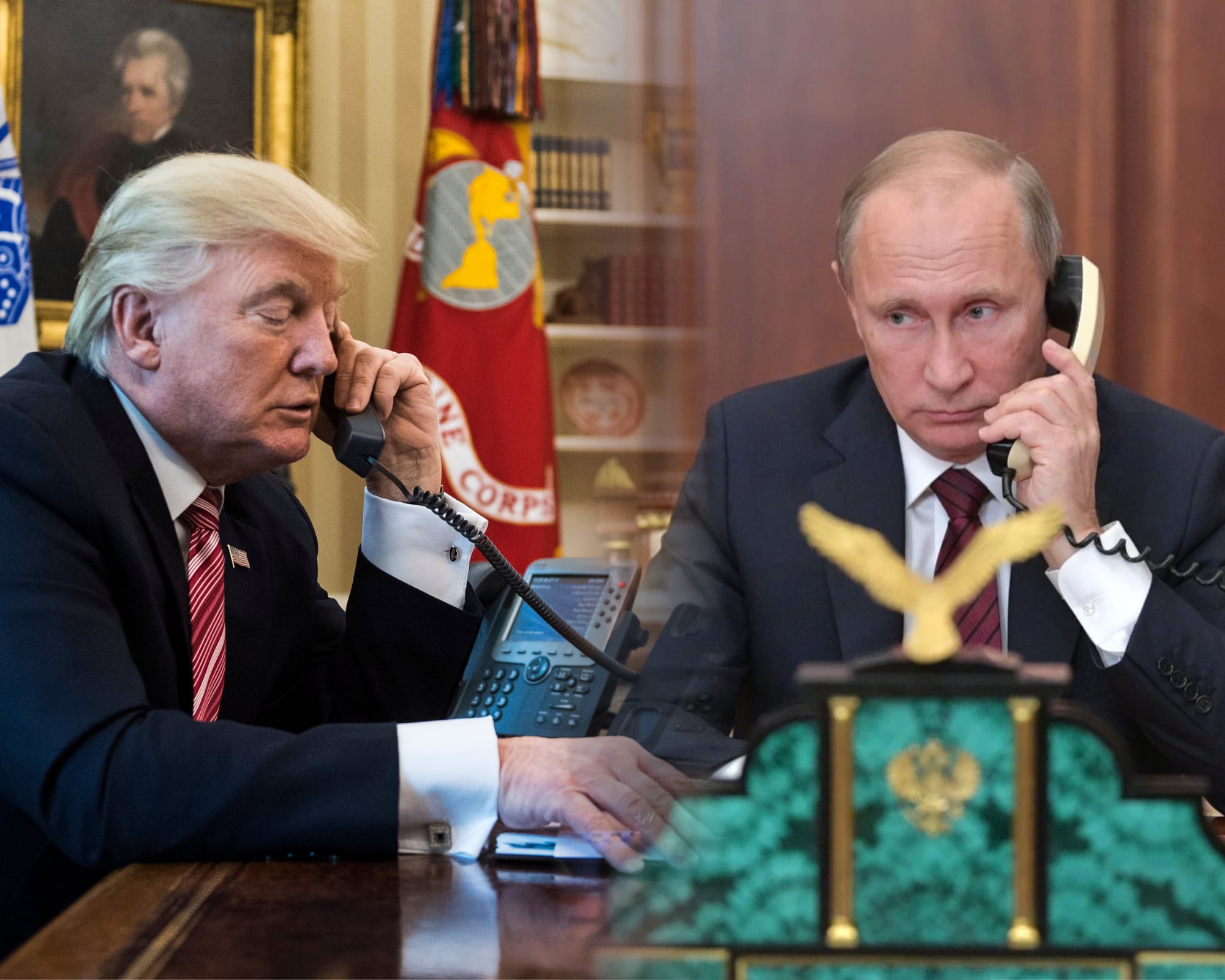 Ambos mandatarios compartieron sus opiniones sobre la situación internacional y plantearon soluciones sobre distintos conflictos y tensiones en el mundo.
(Foto:   Caracol Radio / Getty )