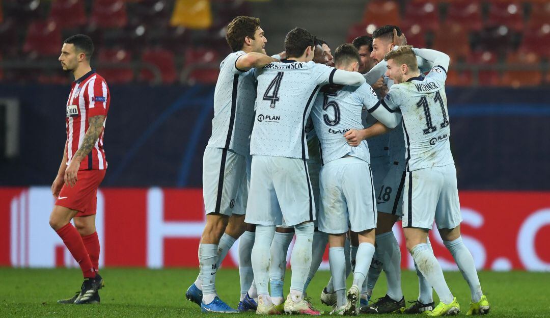 Chelsea derrotó 1-0 a Atlético de Madrid en la Champions League.