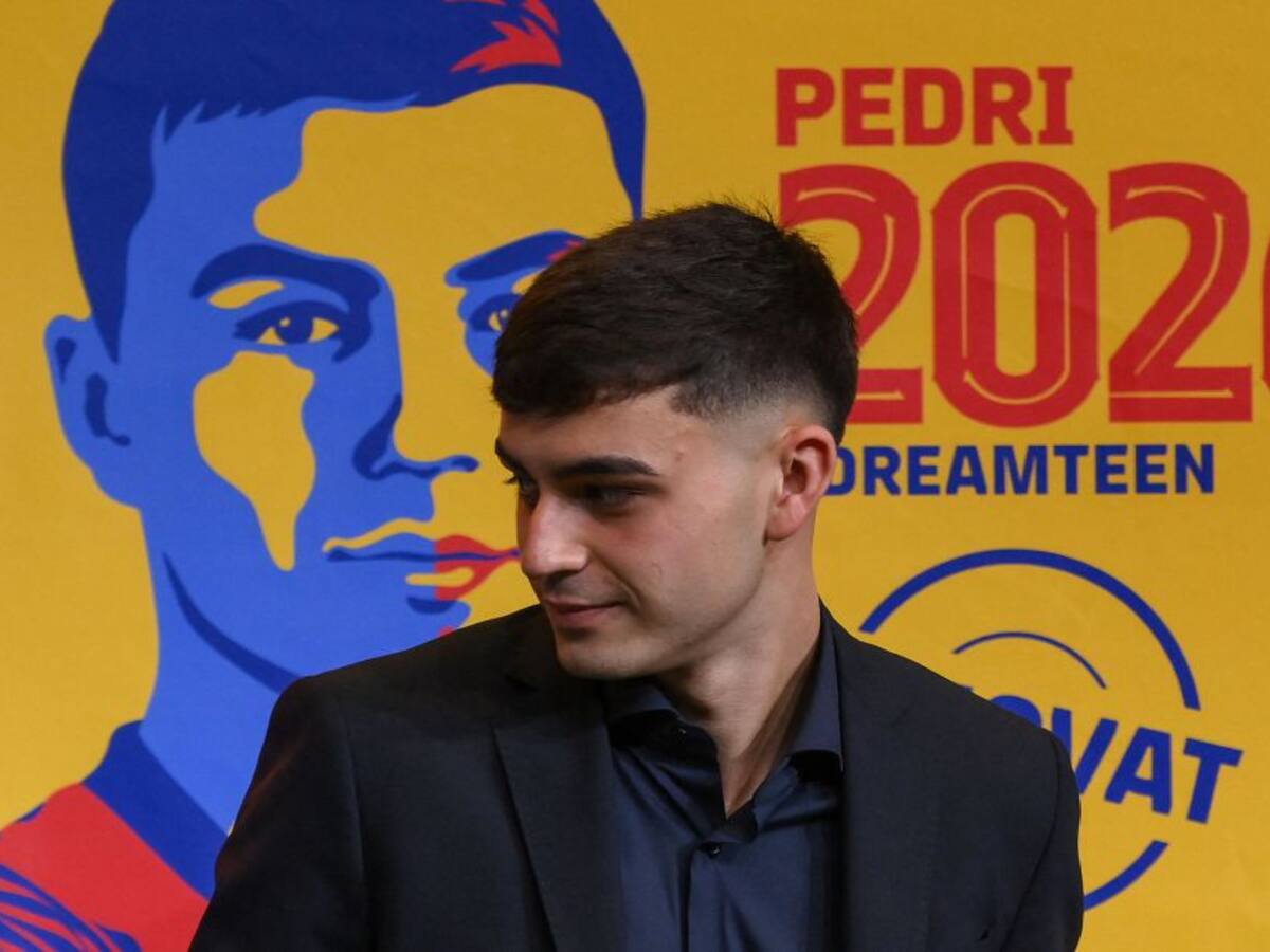 Pedri y su reacción por la cláusula récord de 1.000 millones con el Barça