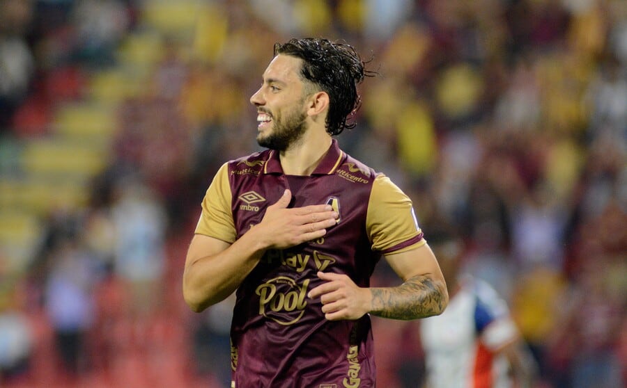 Gonzalo Lencina, delantero del Deportes Tolima / Colprensa