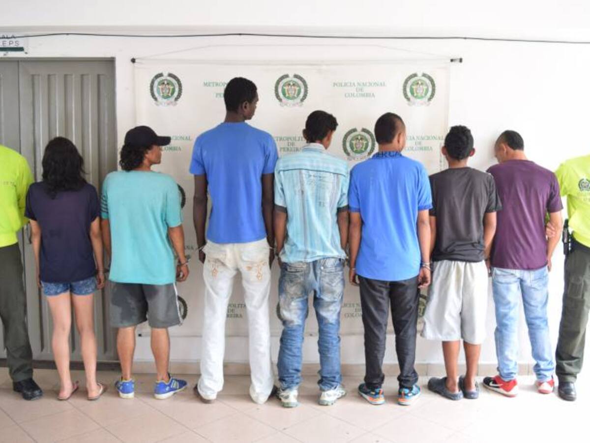 Desarticulada banda delincuencial los exostos